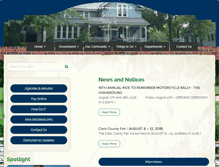 Tablet Screenshot of neillsville-wi.com